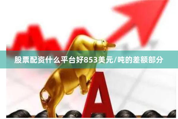 股票配资什么平台好853美元/吨的差额部分