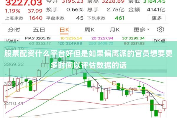 股票配资什么平台好但是如果偏鹰派的官员想要更多时间以评估数据的话