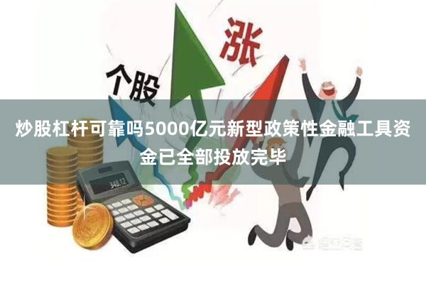 炒股杠杆可靠吗5000亿元新型政策性金融工具资金已全部投放完毕